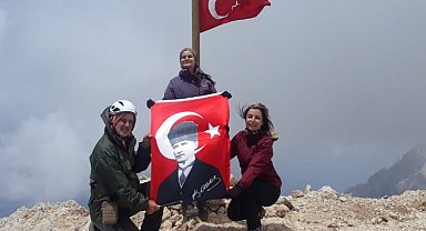 Manisalı dağcılardan bayramda iki tırmanış