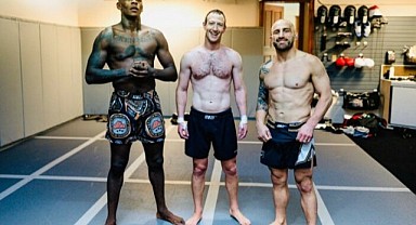 Mark Zuckerberg'den antrenman fotoğrafı