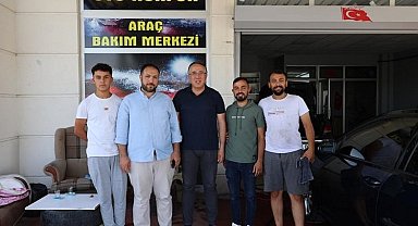 Mehmet Savran'dan esnaf ziyaretleri