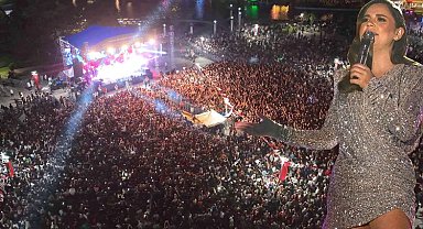 Merve Özbey'den unutulmaz bir gece