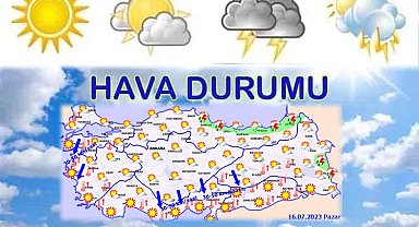Meteoroloji'den sıcak hava ve yağış uyarısı