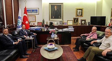 Milletvekillerinden Büyükerşen'e ziyaret