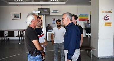 Mustafa Helvacıoğlu'ndan taziye ziyareti