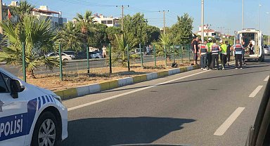 Otomobile arkadan çarpan motosiklet sürücüsü yaralandı