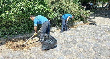Park ve Bahçeler Ekipleri İş Başında