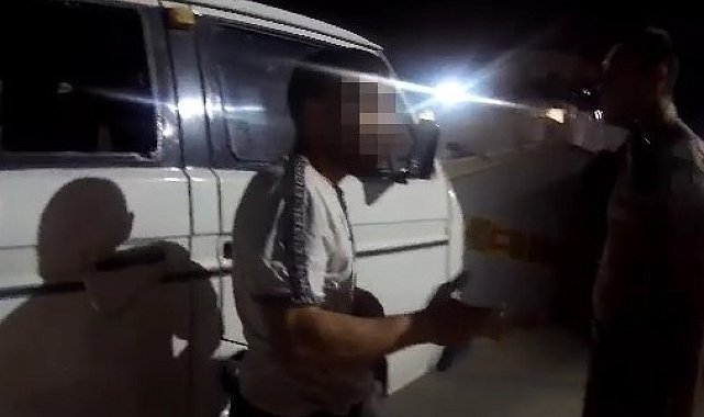 Pişkin hırsız suçüstü yakalanınca ekiplerin bayramını kutladı