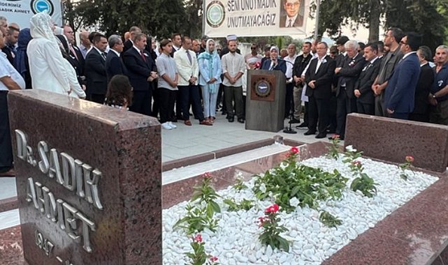 Sadık Ahmet unutulmadı