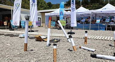 Sahilleri kirletenlere sessiz tepki