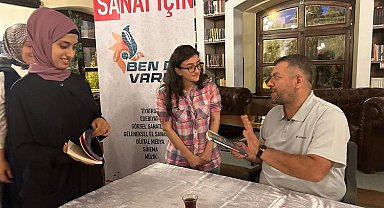 Şair Kılıçarslan, özel gereksinimli okurlarıyla buluştu