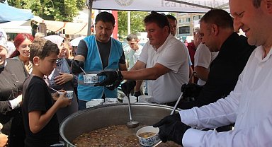 Sakarya Ferizli'de aşure bereketi