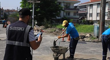 Sakarya'da 7 bin kapağa müdahale ediliyor