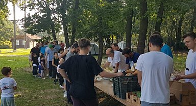 Sakarya'da Macera Park'ta kamp ilgisi