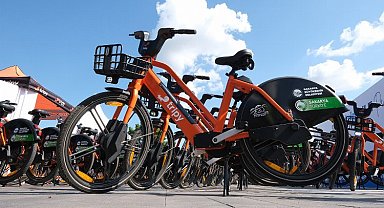 Sakarya'da yeni elektrikli bisikletler hizmette