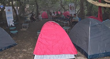 Sason'da doğaseverler kampta buluştu