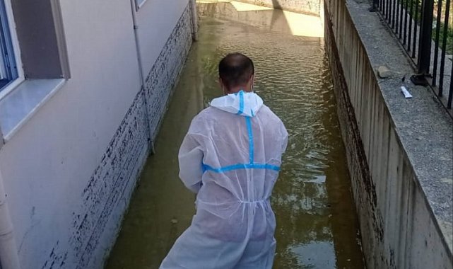 Sel bölgesinde salgın alarmı