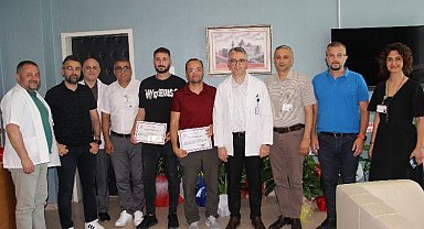 Sivas Numune Hastanesi masa tenisinde 4. oldu