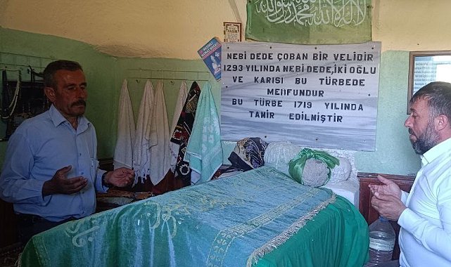Sultan Sazlığında 'Allah dostu' Nebi dede ziyaretçilerini ağırlıyor