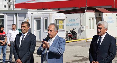 Talas'ta mesai bayramlaşma ile başladı