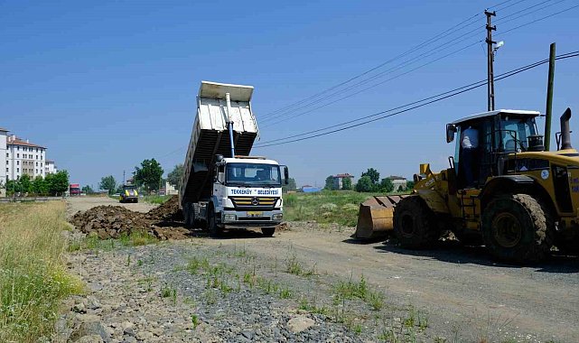 Tekkeköy'de imar yolları açılıyor