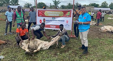 Togo'da yaşayan Müslümanlar Türk halkına minnettar