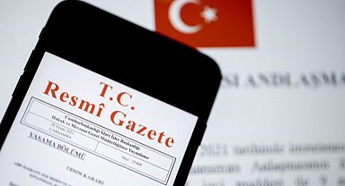 Torba yasa 'Resmi'leşti!