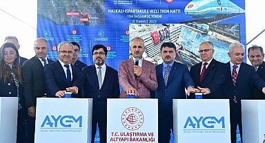 Tünel çalışmalarına Bakan Uraloğlu start verdi