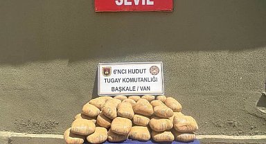 Van'da 130 kilogram toz esrar ele geçirildi
