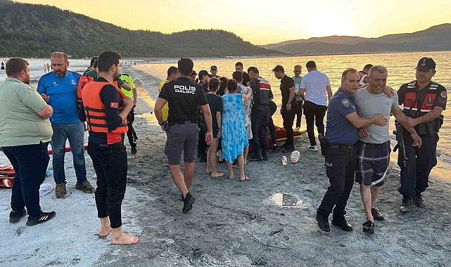 Yasak bölgeden girdiği Salda Gölü'nde akıntıya kapılan kız çocuğu hayatını kaybetti
