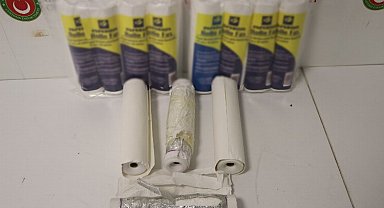 Yazarkasa kağıdı içinden uyuşturucu çıktı!