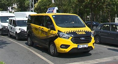 Yeni taksiler İstanbul sokaklarında