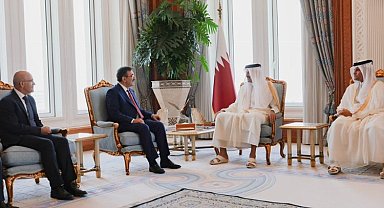 Yılmaz ve Şimşek 'Katar'da... Görüşmeler verimli