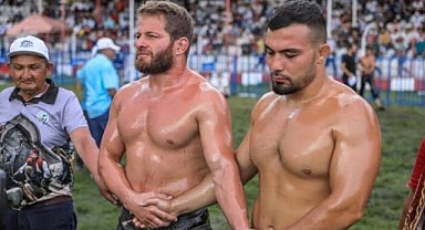 Yusuf Can Zeybek Kırkpınar Yağlı Güreşleri'nde başpehlivan