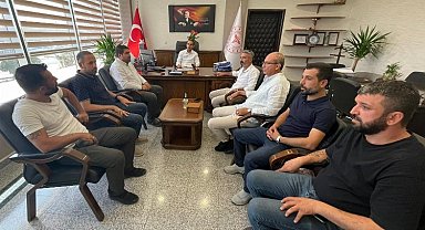 Adıyaman İGC'den Başhekim Şirik'e destek ziyareti