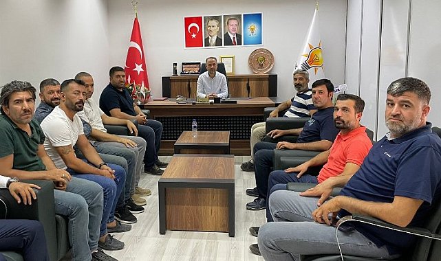Adıyaman'da İGC yönetiminden AK Parti'ye 'hayırlı olsun' ziyareti