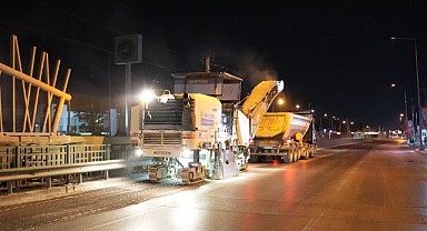 Ankara yolu etap etap yenileniyor