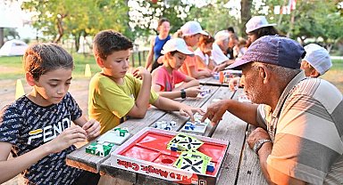 Antalya Muratpaşa'da iki kuşak tabletten uzak yarıştı