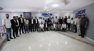 ASKON Kayseri Memduh Büyükkılıç'ı ağırladı