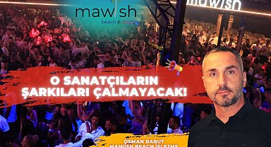 Beachte o şarkıcılara veto