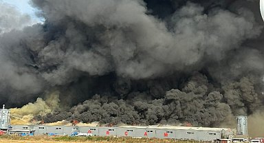 Bursa İnegöl OSB'de büyük yangın!