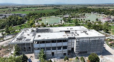 Bursa Karacabey'de kültür merkezi ortaya çıktı