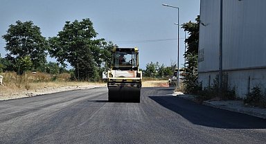 Bursa Osmangazi'de asfalt çalışmaları hız kesmiyor