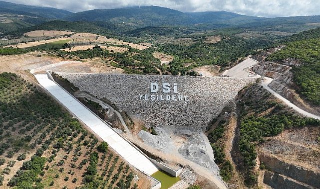 Bursa Yeşildere Barajı 39 bin dekar tarım arazisni sulayacak