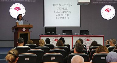 Bursa'da bağımlılık yapıcı maddelerle mücadele semineri
