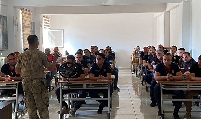Bursa'da itfaiye personeline 'ileri sürüş' eğitimi