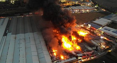 Bursa'da yanan fabrikalara KOSGEB desteği