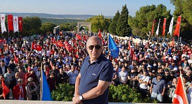 Çanakkale'de 'Zafer' yürüyüşü