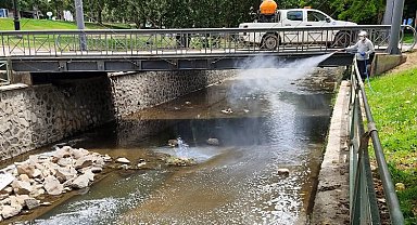 Gaziantep'te 150 bin aktif üreme noktasına rutin ilaçlama