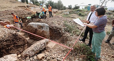 Gölyazı’nın antik dokusu gün yüzüne çıkıyor