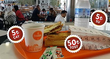 Havalimanındaki fiyatlar şok ediyor