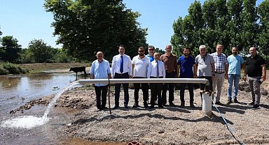 Hendekli muhtarlardan Sakarya'ya sondaj teşekkürü